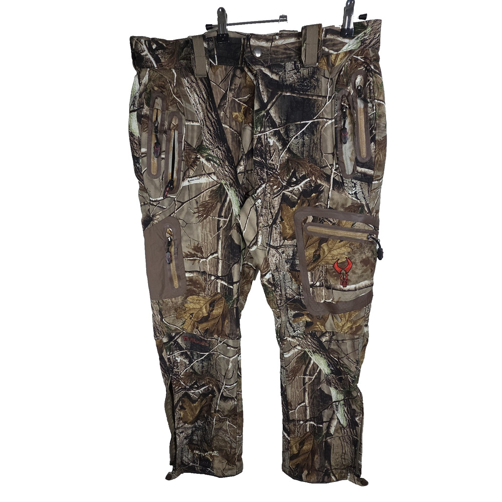 Badlands Rise Pants Mens Large 36x32 Camo Hunting Woodlands Momentum Bio Thermic